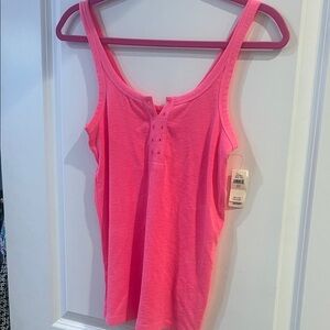 Aerie Bright Pink Tank Top
